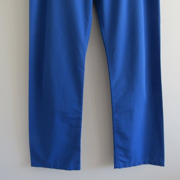 Figs Livingston Basic Scrub Pants Medium Women's Blue Nurse Medical Health - Picture 3 of 13